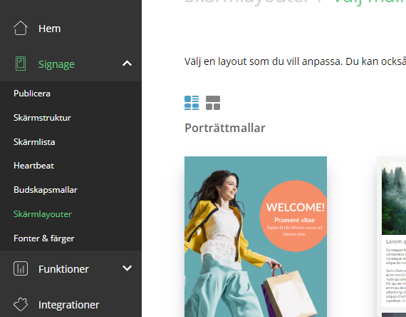 Lägg till en ny skärmlayout från mall_1