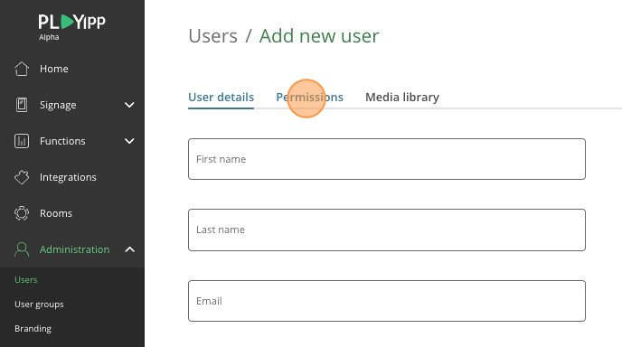 Add users
