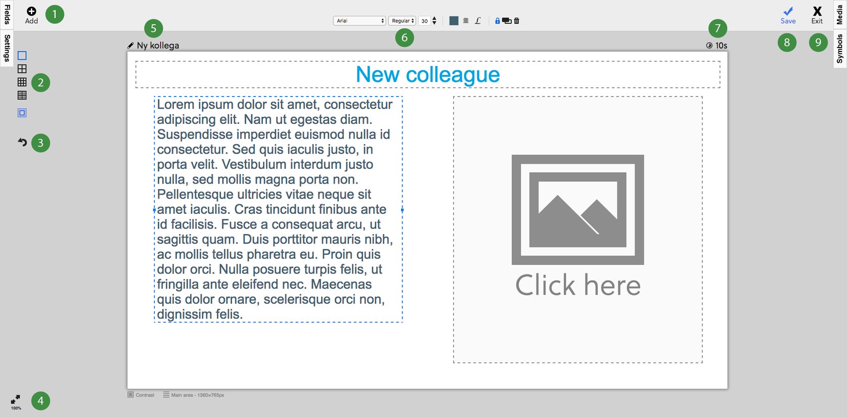 Create a QUICKnote template