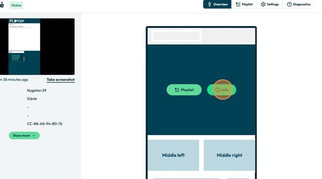 How to Access Signage Entré Info - Step 3-ENG