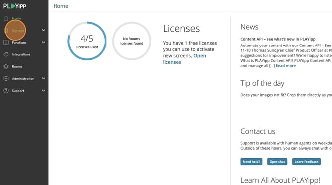 Create a Screen Transfer Code - Step 0