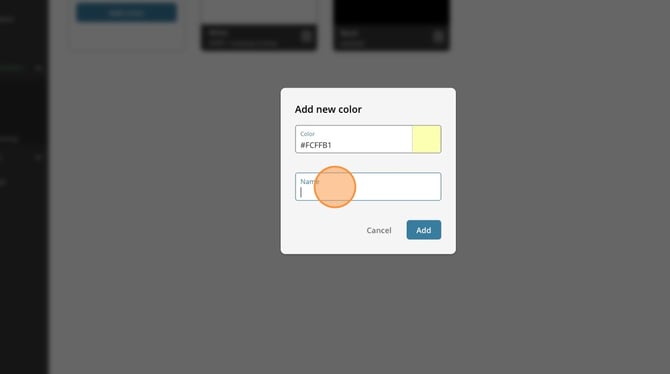 How To Add Custom Color In Signage System - Step 5