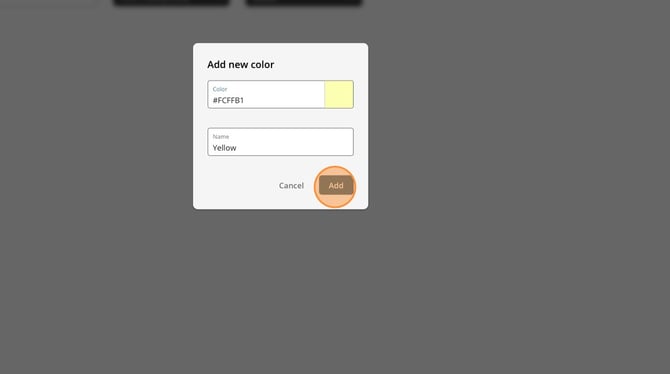How To Add Custom Color In Signage System - Step 6