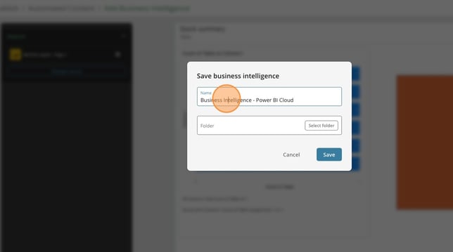 Add Power BI Report to Playlist - Step 4-ENG