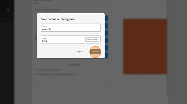 Add Power BI Report to Playlist - Step 8-ENG